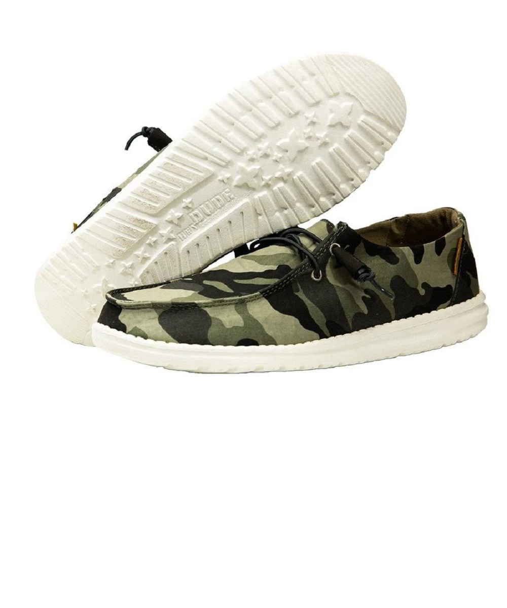 Hey Dude Women's Camo Wendy Shoe 1 Hey Dude Women's Camo Wendy Shoe
