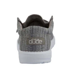 Hey Dude Youth Linen Stone Wally Shoe 5 Hey Dude Youth Linen Stone Wally Shoe -Western Cowboy Clothing products 130130704 c