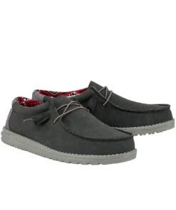 Hey Dude Men's Quarry Wally Recycled Leather Shoe -Western Cowboy Clothing products 150202995 a