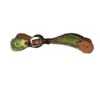 Alamo Saddlery Women's Metallic Lime Green Stirrup Strap