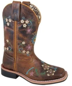 Smoky Mountain Children's Floralie Leather Boot