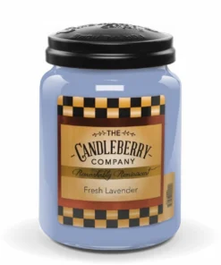 Candleberry Fresh Lavender Large Scented Candle Jar