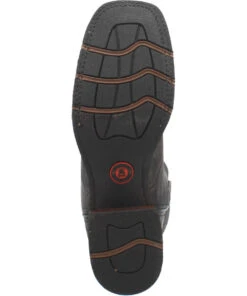 Laredo Men's Black Axel Square Toe Boot -Western Cowboy Clothing products 7927sole