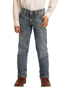 Rock & Roll Cowboy Boys' Reflex Revolver Jean