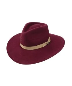 Charlie 1 Horse Highway Hat -Western Cowboy Clothing products CWHIWA 4036 burgundy
