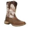 Durango Kids' Lil' Rebel Square Toe Camo Western Boot