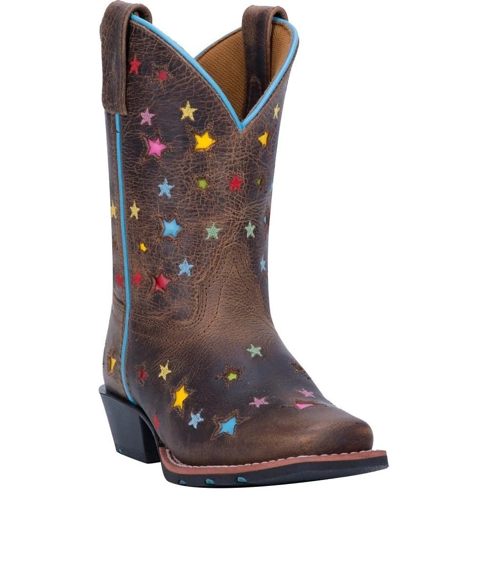 Dan Post Girls' Starlett Square Toe Leather Boot 1 Dan Post Girls' Starlett Square Toe Leather Boot