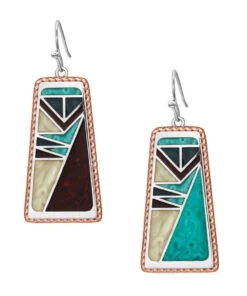 Montana Silversmiths Women's American Legends Tablet Earrings