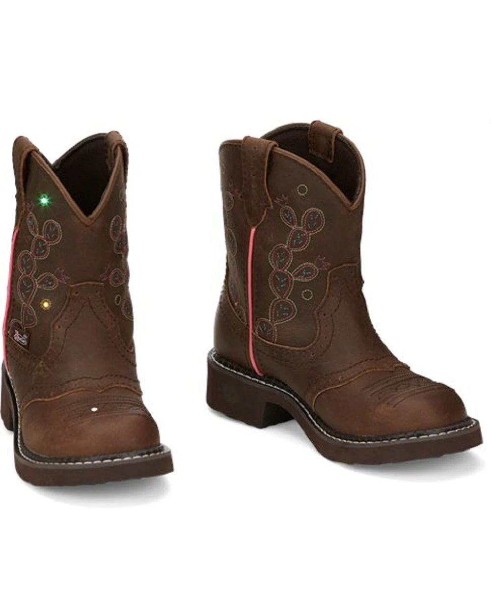 Justin Kids' Glitzi Light Up Boot 1 Justin Kids' Glitzi Light Up Boot