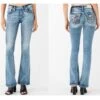 Miss Me Women's Mid Rise Bootcut Jean