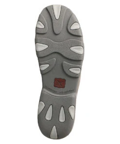 Twisted X Men's Gray Basket Weave Chukka Driving Moc -Western Cowboy Clothing products MDM0073sole