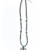 West & Co. Women's Navajo Pearl With Naja Charm Necklace