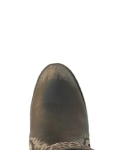 Corral Women's Circle G Distressed Black Cutout Bootie -Western Cowboy Clothing products Q0001toe