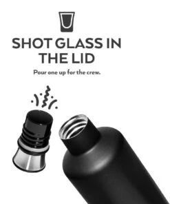 Brümate Onyx Leopard Rehydration Bottle -Western Cowboy Clothing products RH25ol d