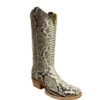 R. Watson Women's Python Leather Boot