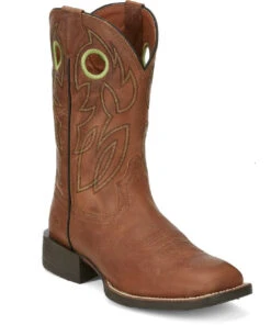 Justin Men's Bowline Wide Square Toe Boot