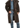 Foxfire Men's Long Snow River Black Duster Coat