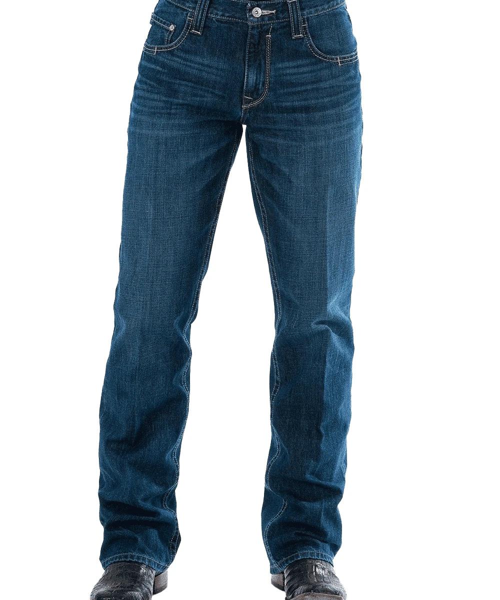 Cinch Men's Carter 2.0 Relaxed Fit Dark Stonewash Jean 1 Cinch Men's Carter 2.0 Relaxed Fit Dark Stonewash Jean