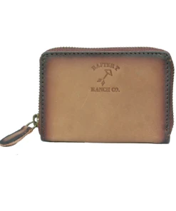 Rafter T Ranch Women's Small Leather Credit Card Wallet