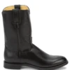 Justin Men's Jackson Black Roper Boot