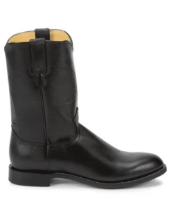 Justin Men's Jackson Black Roper Boot