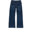 Wrangler Girls' Francine Medium Wash Trouser Cut Jean