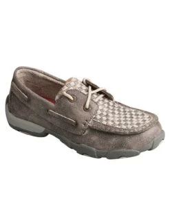 Twisted X Kids' Gray Driving Moc