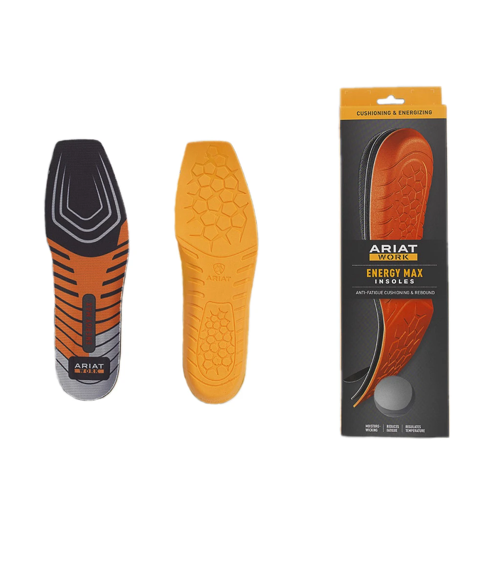 M&F Western Men's Ariat Energy Max Wide Square Toe Insole 1 M&F Western Men's Ariat Energy Max Wide Square Toe Insole