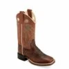 Old West Children's Broad Square Toe Boot