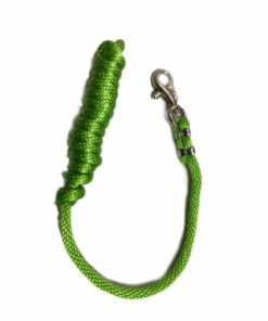 Beagley Braiding Bull Snap Lead Lime