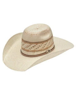 M&F Western Fancy Trim Alamo Bangora Straw Hat