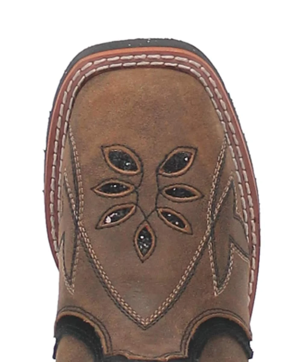 Dan Post Youth Posy Square Toe Boot 3 Dan Post Youth Posy Square Toe Boot - Image 3