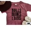 The Whole Herd Kids' Bulls Broncs & Babes Tee