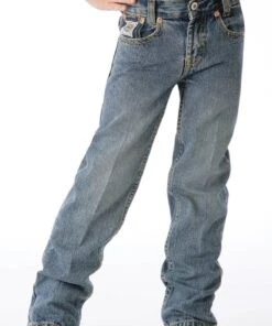 Cinch Boys' White Label Slim Fit Jean