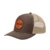 Cinch Men's Cowboy Country Leather Patch Brown Cap